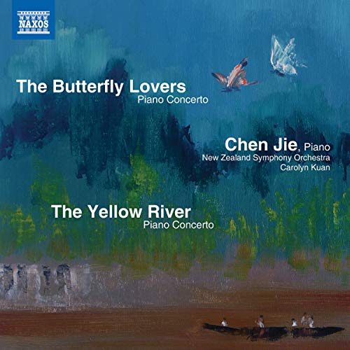 CD cover for "The Butterfly Lovers" piano concerto by Chen Jie.