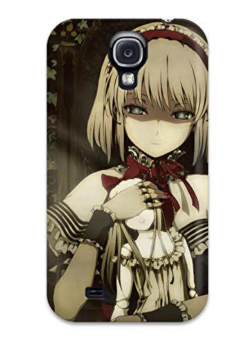 Phone case featuring anime-style illustration of a young girl with blonde hair.
