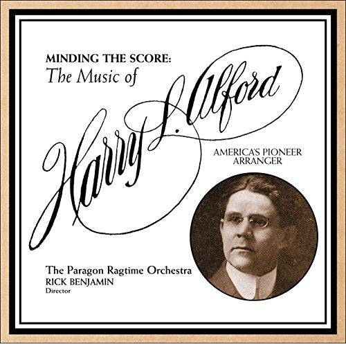 CD cover featuring a portrait of Harry L. Alford and ornate script text.