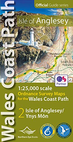 Isle of Anglesey Coast Path Map - 1:25,000 sclae OS mapping for the entire Isle of Anglesey Coast Path (OS Map Books : Wales Coast Path)