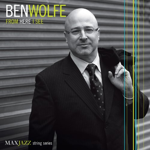 Ben Wolfe album cover: a man in a suit with colorful lines.
