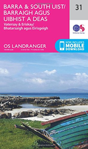 Landranger (31) Barra & South Uist, Vatersay & Eriskay (OS Landranger Map)