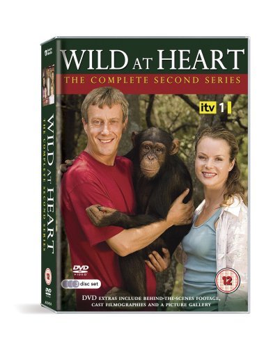 DVD cover for "Wild at Heart - Series Two" featuring a couple and a chimpanzee.
