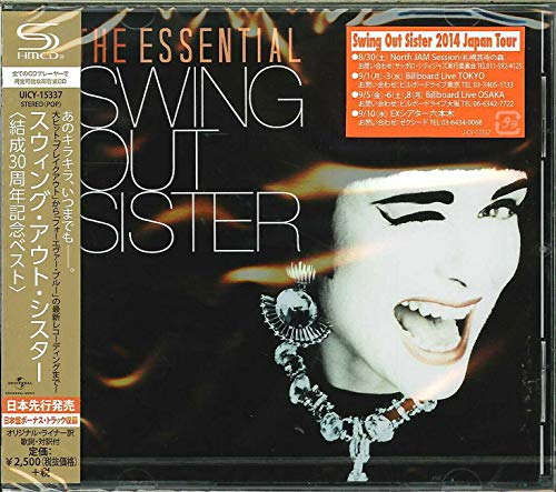 CD cover for Swing Out Sister’s “The Essential” with a woman’s face.