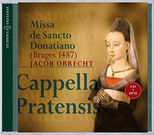 CD case featuring a medieval portrait of a woman in a headdress.
