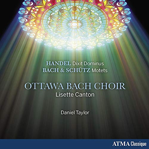 CD cover for Ottawa Bach Choir’s Handel, Bach & Schütz recording.