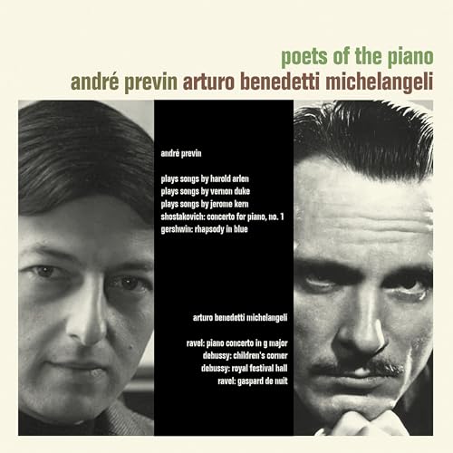 CD cover featuring black and white portraits of three classical musicians.