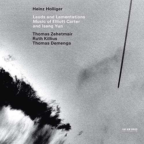 CD cover for "Lauds and Lamentations" by Holliger, Carter, and Yun.
