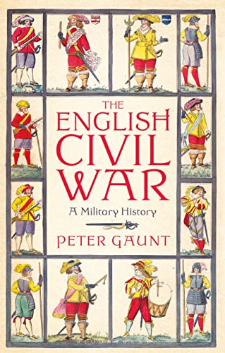 Book cover depicting soldiers in 17th-century attire, titled "The English Civil War.
