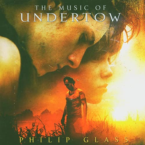 CD cover for "The Music of Undertow" featuring a blurred, dramatic portrait.