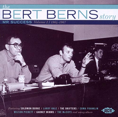 CD cover for "Bert Berns Story" featuring a black and white studio photo.