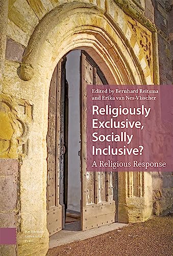 Book cover with stone archway and title “Religiously Exclusive, Socially Inclusive?”