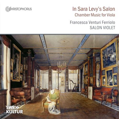 CD cover depicting an ornate 19th-century salon interior with musical instruments.