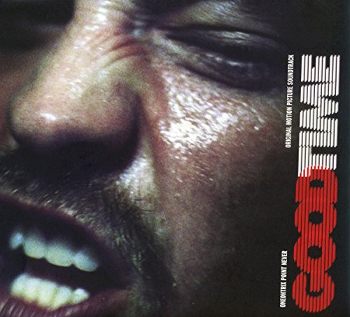 CD cover for Oneohtrix Point Never’s “Good Time” soundtrack, close-up face.