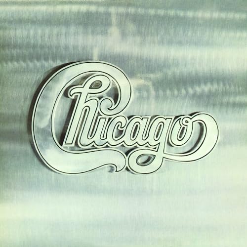 Chicago II" CD cover with silver textured background and ornate logo.