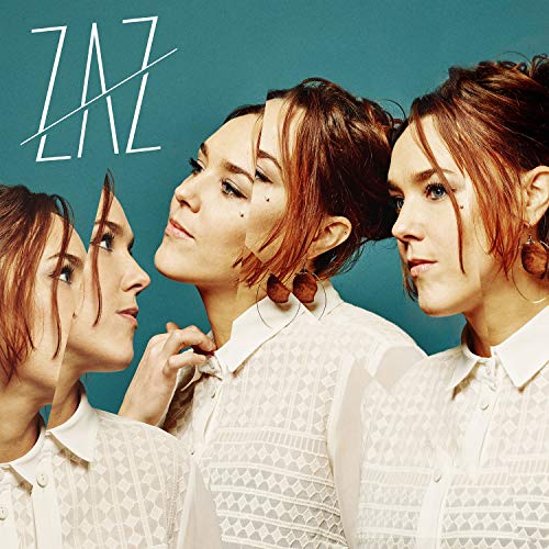 Zaz album cover featuring multiple reflections of the singer’s face.