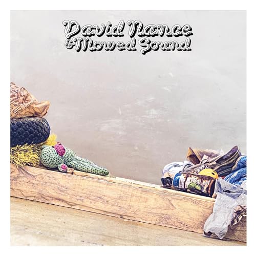 Album cover for David Nance & Mowed Sound featuring objects on wood.