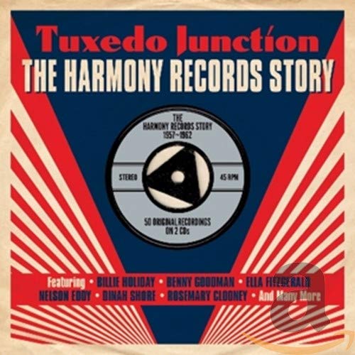 CD cover for “Tuxedo Junction” featuring a record label design.