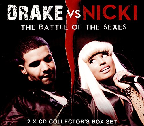 CD cover featuring Drake and Nicki Minaj, split image, "Battle of the Sexes".