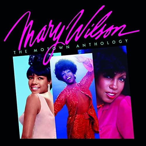 Mary Wilson album cover featuring three photos of the singer.