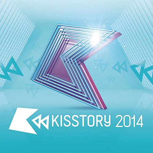 Kisstory 2014 album cover with a stylized blue and purple “K” logo.