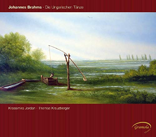 CD cover depicting a pastoral landscape with a water wheel and trees.
