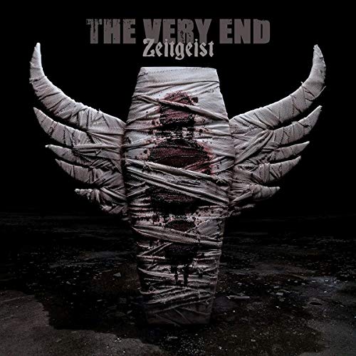 CD cover for "Zeitgeist" by The Very End, featuring a bandaged, winged figure.