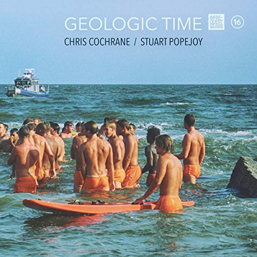 CD cover: beach scene with people in water, boat in distance.