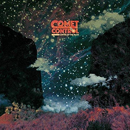 Album cover for Comet Control’s “Center Of The Maze” with space imagery.