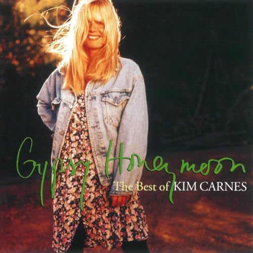 Kim Carnes album cover, “Gypsy Honeymoon”, woman in denim jacket.