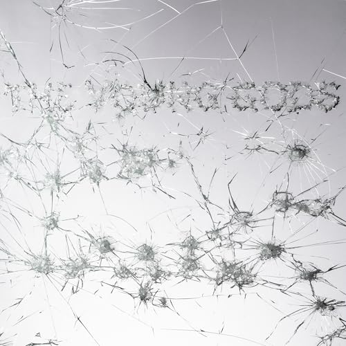 CD cover with a cracked, shattered glass effect in grayscale.