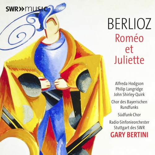 CD cover for Berliozās Romeo et Juliette, featuring stylized artwork.
