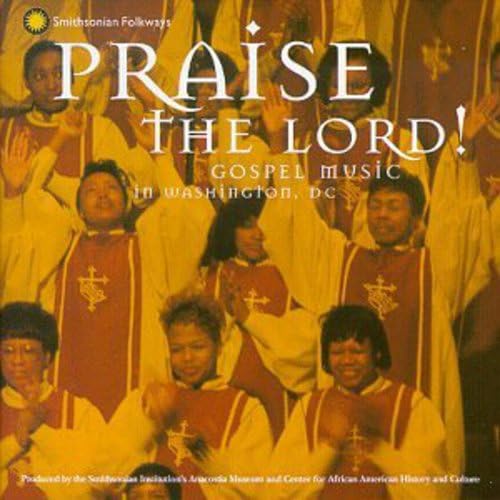 CD cover featuring a gospel choir in red and white robes.