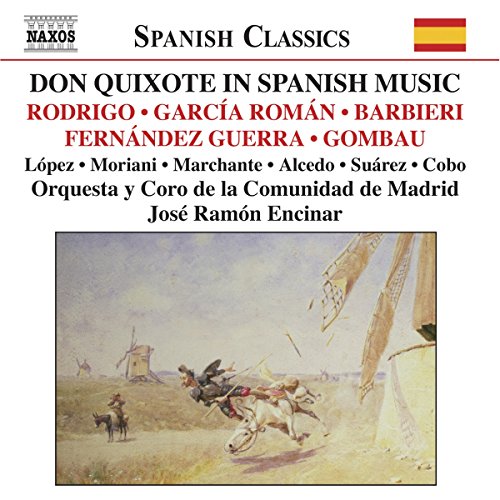 CD cover: "Don Quixote in Spanish Music" with windmill painting.