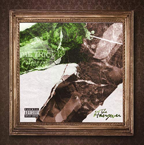 CD cover for "The Hangover" by Trice Obie, with torn paper effect.