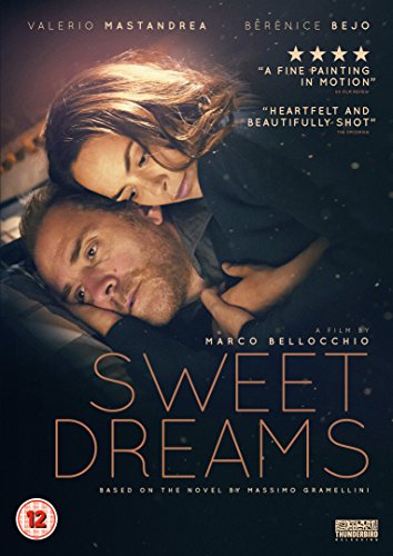 DVD cover for “Sweet Dreams” featuring a couple embracing, dark background.
