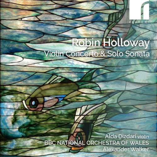 CD cover featuring stained-glass style artwork of a fish and text.