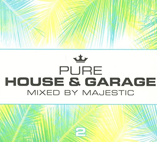 CD cover for “Pure House & Garage 2” with palm leaf background.