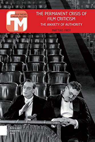 Book cover featuring two men in suits seated in a darkened theater.