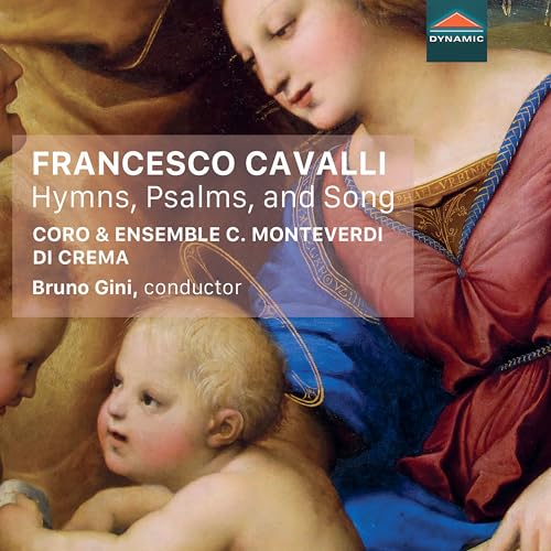 CD cover for Francesco Cavalli’s "Hymns, Psalms, and Song" featuring Renaissance art.