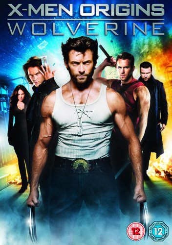 DVD cover featuring Wolverine with claws extended, surrounded by other characters from the film.