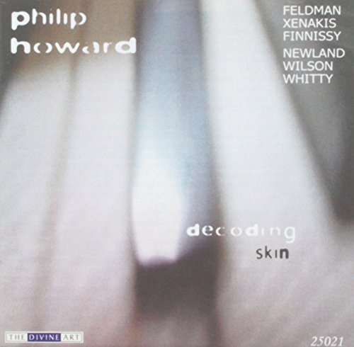 CD cover for "Philip Howard - Decoding skin" with abstract imagery.
