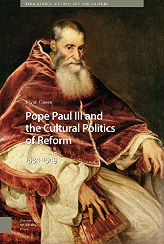 Book cover featuring a portrait of Pope Paul III in red robes.