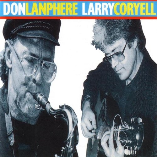 CD cover featuring portraits of Don Lanphere and Larry Coryell.