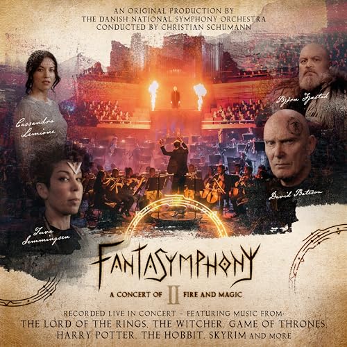 CD cover for "Fantasymphony II" featuring characters from fantasy media.