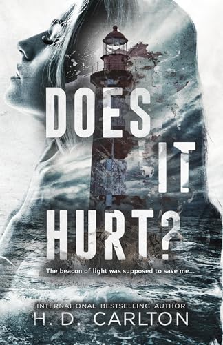 Book cover featuring a double exposure of a woman's profile and a lighthouse.