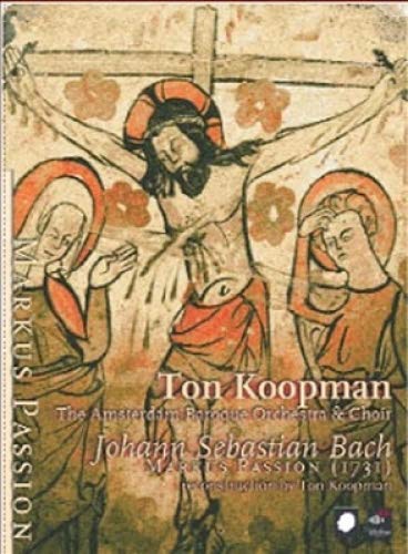 DVD cover depicting a medieval-style illustration of the crucifixion of Jesus.