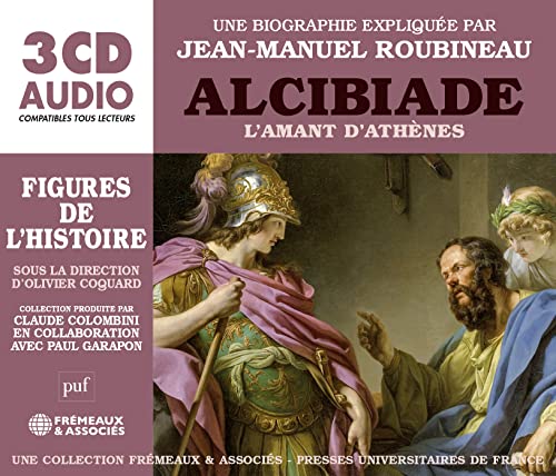 3CD audio pack cover featuring a classical painting of Alcibiades.