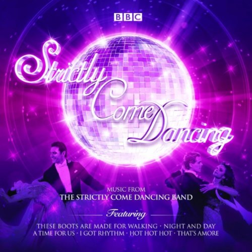 “Strictly Come Dancing” CD cover with a disco ball and dancing couple.