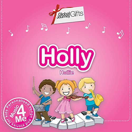 DVD cover featuring cartoon children playing musical instruments, text "Holly".
